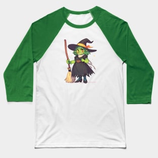 Witch Halloween Tee Baseball T-Shirt